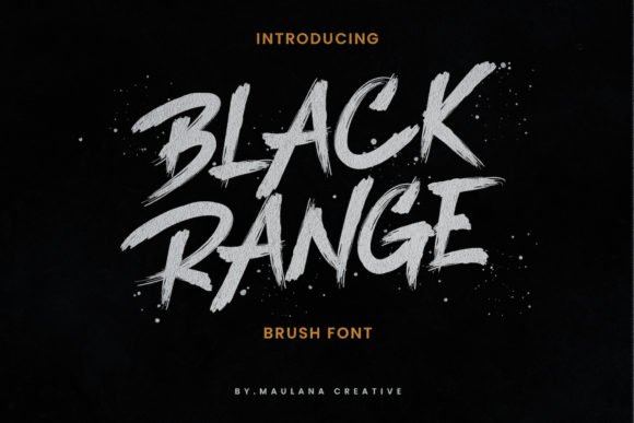 Black Range: The Urban Display Font That Commands Attention