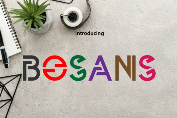 Bosans Display Font for Bold Handmade Branding