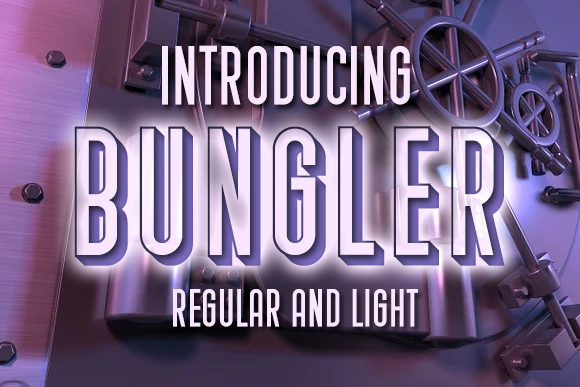 Bungler: A Bold and Chunky Display Font for Editorial Impact