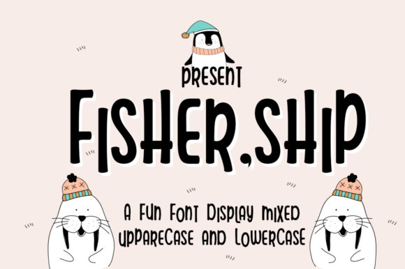 Fisher Ship: A Friendly Display Font for Editorial Charm