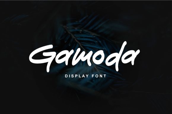 Gamoda: A Relaxed and Trendy Display Font for Informal Branding