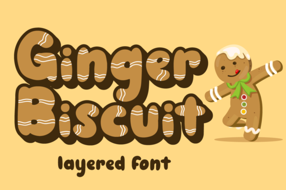 Ginger Biscuit: A Friendly Display Font for Small Business Branding