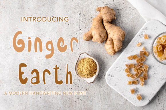 Ginger Earth Font for Friendly Brand Typography