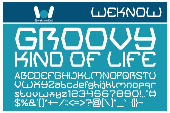 Groovy Kind of Life Typeface for Creative Editorial Design