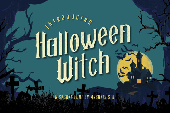 Halloween Witch: A Vintage Font for Spooky Branding