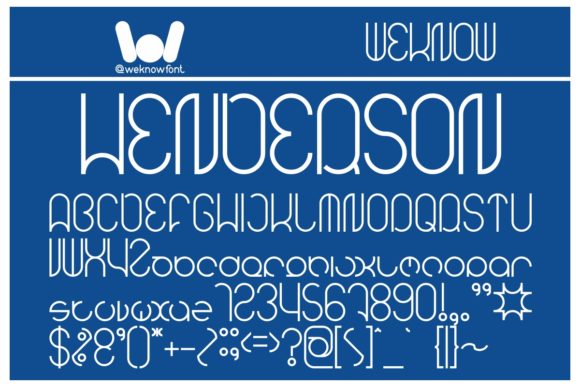 Henderson: A Futuristic Display Font for Bold Creative Projects