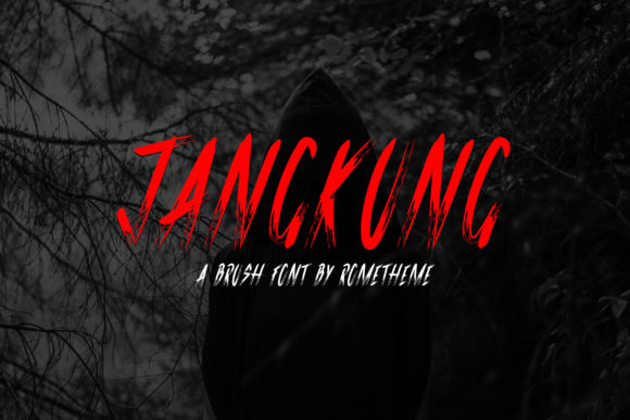 Jangkung Display Font for Bold Brand Identity Projects