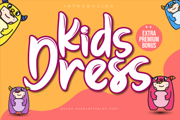 Kids Dress Font: A Cute and Fun Tool for Campaign Creatives
