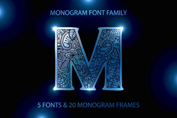 Monogram Family: A Bold Display Font for Elegant Digital Branding