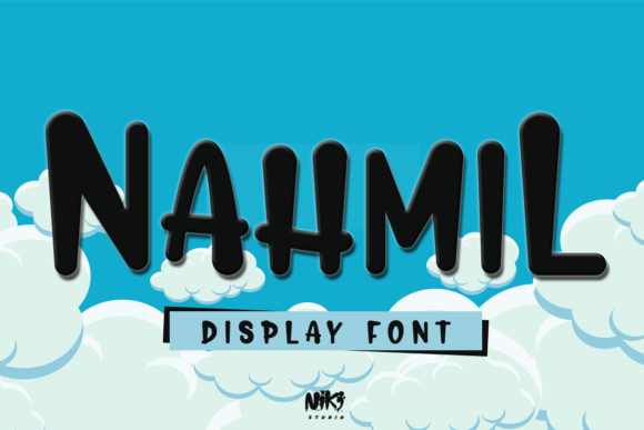 Nahmil Display Font for Creative Makers