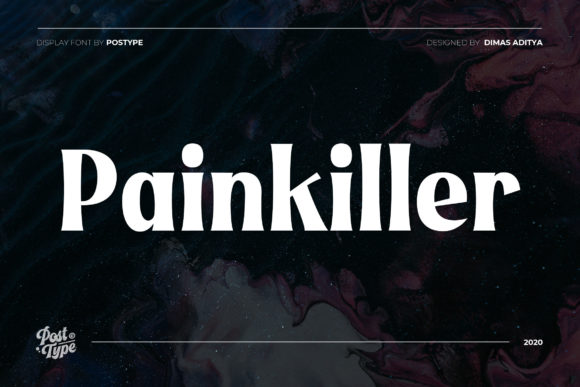 Painkiller Font: Bold Display Typeface for Standout Branding