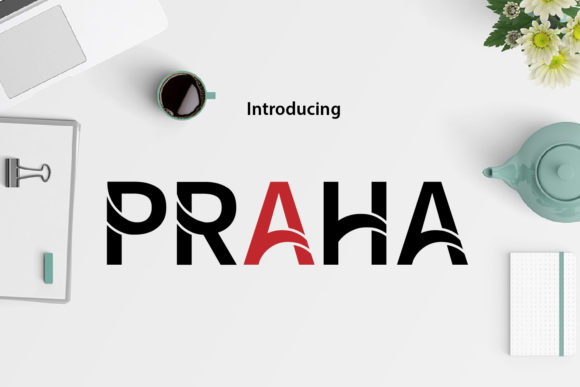 Praha Display Font for Scroll-Stopping Visuals