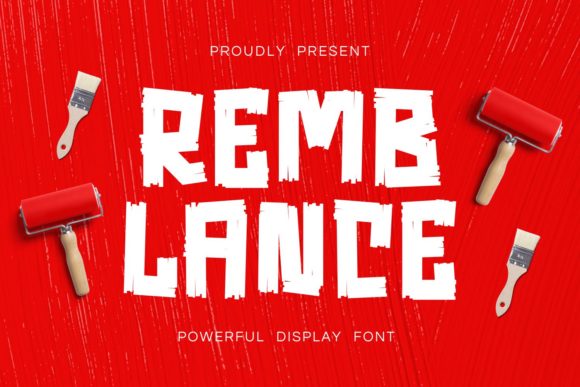 Remblance: A Standout Display Font for Scroll-Stopping Creatives