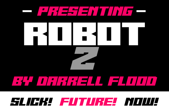 Robot Z: A Square-Styled Display Font for Futuristic Branding