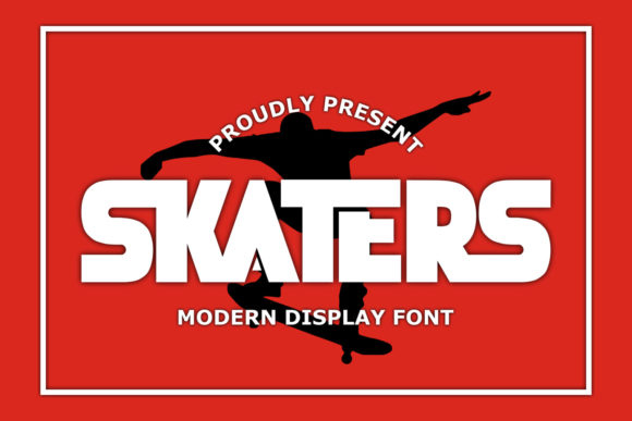 Skaters Font: A Bold, Chunky Display Typeface for Casual Design