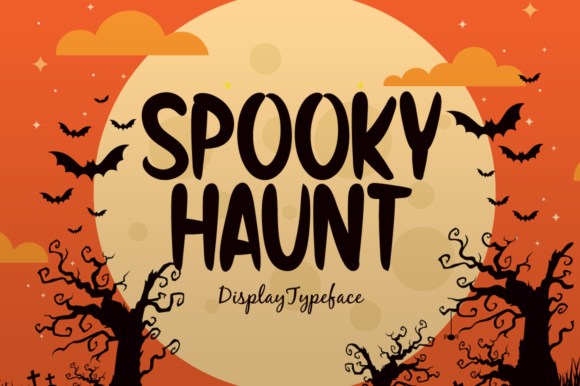 Spooky Haunt Font for Creative Halloween Branding