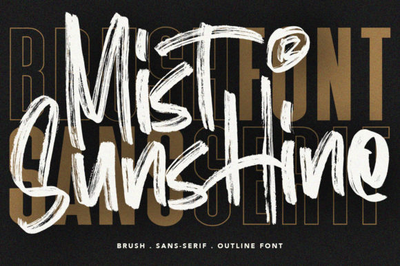 Testing Mist Sunshine Font for Real Branding Projects