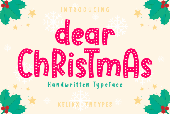 The Dear Christmas Font for Holiday Branding and Creative Designs